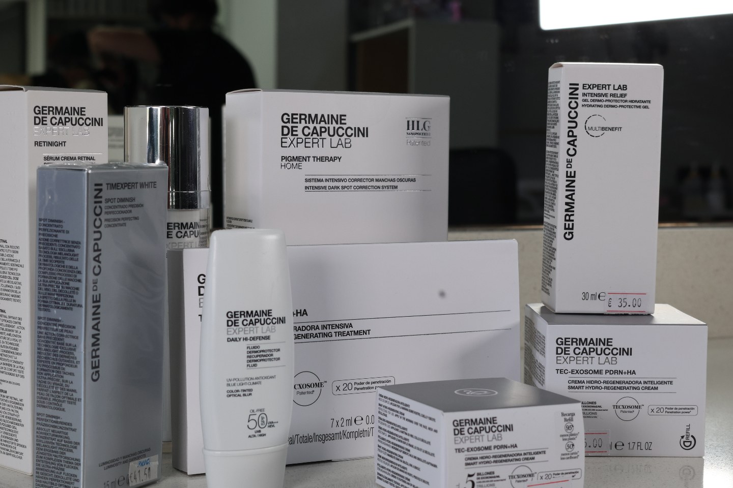 Germaine de Capuccini Wrink-Less and Hyaluronic 3D Force collection